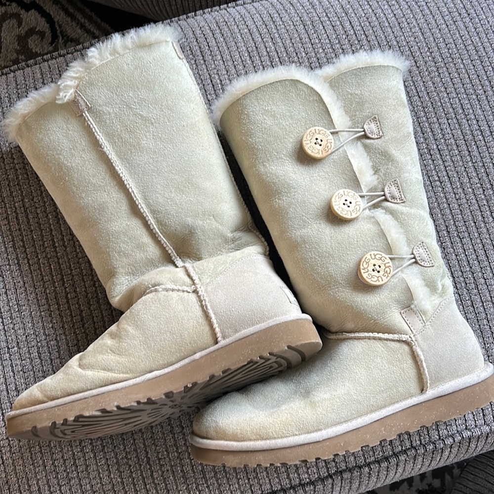 Ugg tall button boots